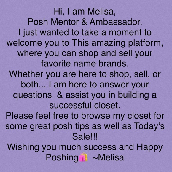 Other - Welcome New Poshers!! Specials in Pics!!